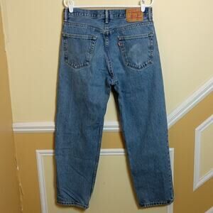 Levi's 550 Men's Jeans Red Tab size 34 Straight Leg 100% Cotton 2014